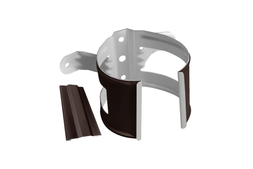 khomut-truby-metallicheskiy-na-derevo-grand-line-pvkh-shokoladnyy-ral-8017-181760-500x335