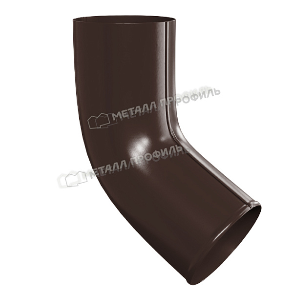 колено трубы слиное (шоколад)